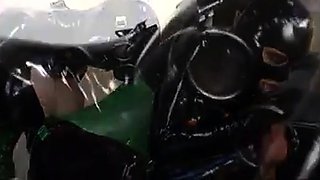 Perverser deutscher Latex-Anal