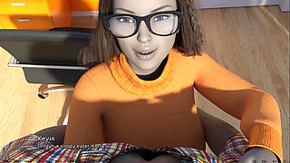 Where the heart is: nerdy shy girl with huge tits ep.22