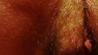 Milf Alice with extremely hairy pussy having masturbation video