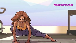 3D animated hentai featuring oral action with Rionelio
