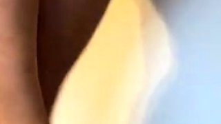 Slutty girl foot fetish with masturbation