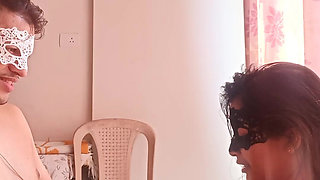 America Return Neighbour Gives an Amazing Blowjob and Drinks My Hot Cum While Cheating on Her Husband