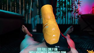 Batgirl caught a panty thief - Trailer - Femdom, Rimming,
