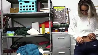 Busty ash-blonde stepmom gets raunchy fuck-fest in uniform