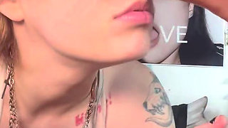 Nose Fetish Cute Goth Rubs Your Cock All Over Her Button Nose Pig Nose Flaring JOI Cum Inside My Nose