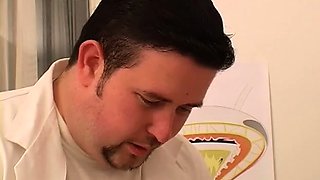 Bisexual anal threesome banging in the open