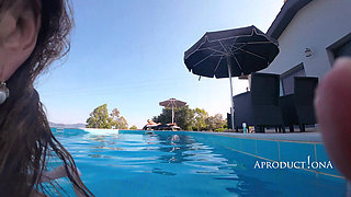 Underwater Anal Ass Lick Cum Swallow and Golden Shower