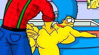 Marge Simpson mature sexwife