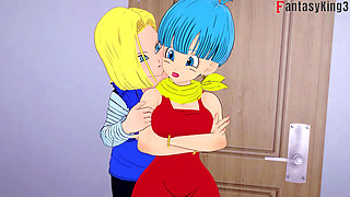 Android 18 convinces Vulma to fuck Gohan - DragonBall Zex Series
