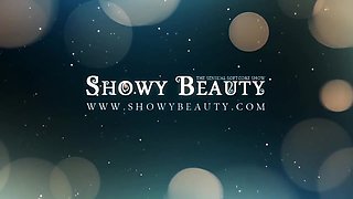 Sensual teen model with nice tits erotic solo