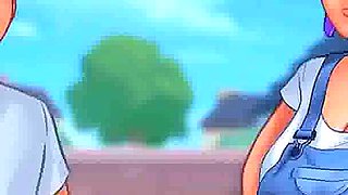 Summertime saga: hot sexy MILF with big milky tits ep 79