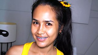 Thai MILF wife best POV blowjob video
