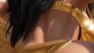 203. Beautiful Woman Dancing, Ai Animation