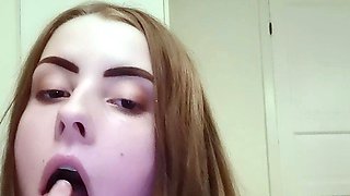 Amateur Facial For Teen Brunette