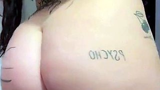 Big boobs milf masturbates with her dildo