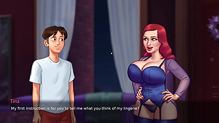 hot sexy aunty sex with hot boy summertime saga game sex