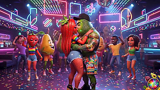 Episode 5 - Cute Strawberry Girl and Sweet Avocado Man Sharing Gentle Moments AI Hentait