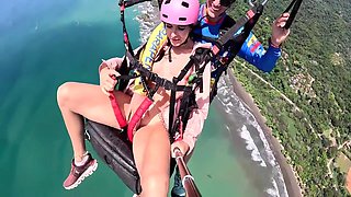 Wet And Messy Extreme Squirting While Paragliding 2 In Costa Rica 23 Min With Pretty Face
