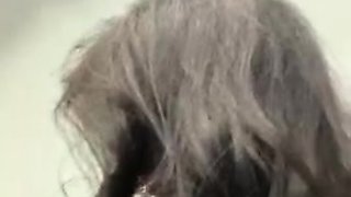 Amateur striptease and Solo masturbation