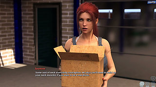 Race of Life - Dirty Sex with a Mechanic Girl After Repairing a Car