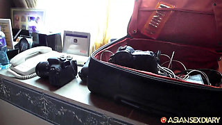 AsianSexDiary - Busty fun Asian loves fucking strangers