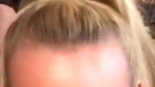 Latex babe loves to swallow a warm load in her mouth