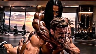 [AI] Massive Fbb Wrestling Humiliation (By I-LOVE-FBB-AI)