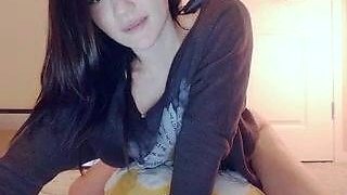 Teen Cute Italian Brunette Solo At