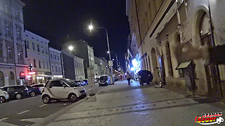 German Scout - Czech Party Girl Isabela Dark Pick up for Casting Fuck with Squirt