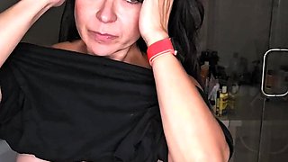 Leann amateur beautiful brunette with big boobs