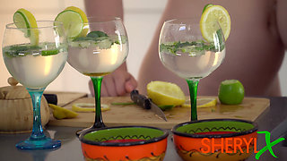 Stepsisters Prepared Mojito for Pool Party