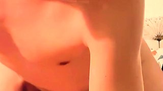 Little blonde student in sexy underwear gets cum everywhere