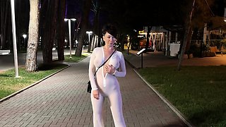 The transparent jumpsuit was just the beginning