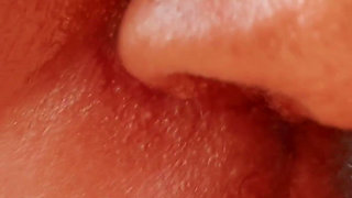 BBW Real Horny Stepmom Sucked My BBC with Her Super Hot Lips and Tits All Over My Thighs