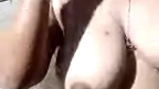 Tamil Big Boobs Girl Bathing Nude