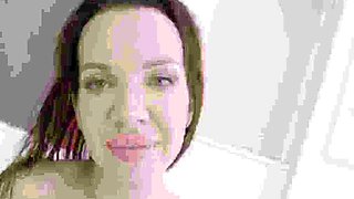 Stacy Snake Brunette Interracial Anal Foursome