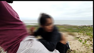 Anal Day at the Beach with Horny Voyers