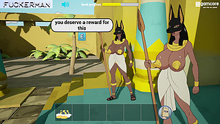 Complete Gameplay - Fuckerman, Boobs Of Egypt 0.1