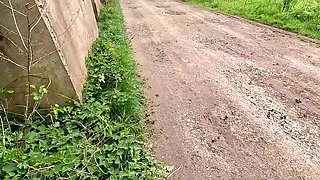 Bouncy Tits Action Outdoor Construction Yard Titslapping Session