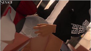Car Toon In Sensual Subway Sex [full Video]