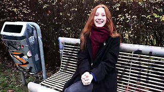 GERMAN SCOUT - Real Redhead Ginger Teen Alice