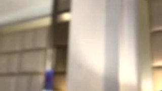 Curvy babe strips off red lingerie and masturbates