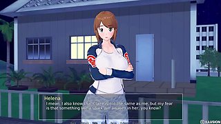 HS Tutor Gameplay Part 49 - Hot Asian Milf Gets Creampie In 3D Hentai