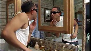 Cute cotton asian pounded hard in the bathroom