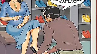 Innocence For Sale. Shoe Salesman Lick Smell Feet Shy Customer. Amazing Ai - Car Toon