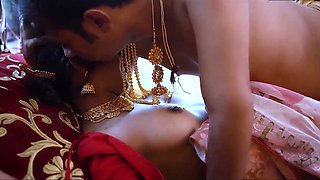 Desi couple hot fuck leads to creampie in tight wet Indian pussy