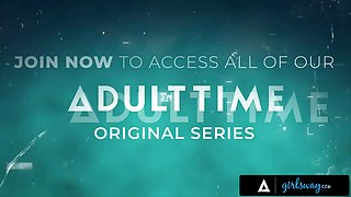 Girlsway - milf Cory Chase’s fuck-holes double stuffed by Ana Foxxx’s strap-on & toy in horny wet bang