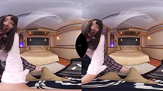 Hiyori Yoshioka in Slutty Schoolgirl at the After School Part Time Job - TMAVR
