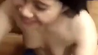 Cute asian blowjob