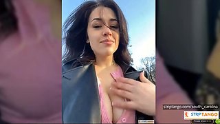 Big Tits Webcam Babe Delivers Steamy Jerk Off Instructions and Kinky Foot Fetish BDSM Tease